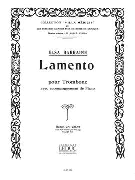 Barraine: Lamento