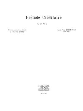 Ludwig van Beethoven: Prélude circulaire Op.39, No.2