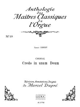 Scheidt: Choral:Credo In Unum Deum