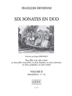 François Devienne: François Devienne: 6 Sonates en Duo Vol.2