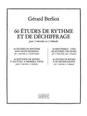 Gérard Berlioz: 60 Etudes de Rythme et de Dechiffrage