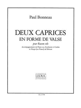 Bonneau: 2 Caprices En Forme De Valse