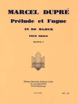 Marcel Dupré: 3 Preludes et Fugues Op.36, No.3 in C major