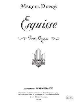 Dupre: Esquisse/Op41