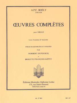 Alexandre Pierre François Boely: Oeuvres Complètes Livre 3 - 2e fascicule