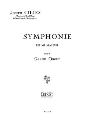 Gilles: Symphonie En Mi Majeur