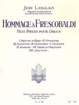 Jean Langlais: Hommage à Frescobaldi