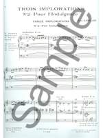 Jean Langlais: 3 Implorations No.2 & No.3 Product Image