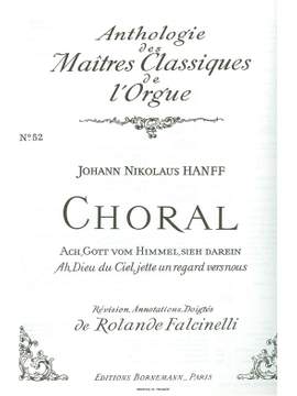 Hanff: Choral:Ach Gott Vom Himmel Sie
