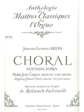 Krebs: Choral:Herr J.C.Dich Zu Uns