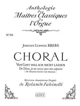 Krebs: Choral:Von Gott Will Ich Nicht