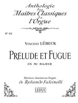 Lubeck: Prelude Et Fugue En Mi Majeur