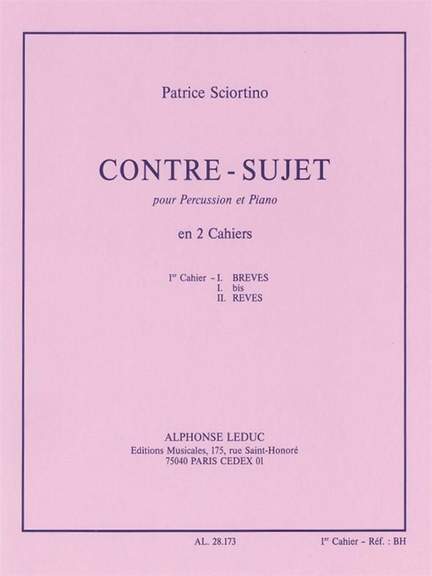Sciortino: Contre-Sujet