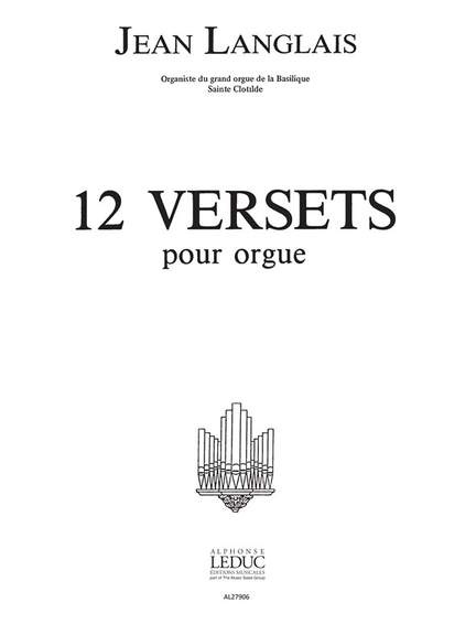 Jean Langlais: 12 Versets