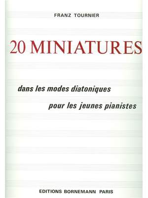 Franz Tournier: 20 Miniatures