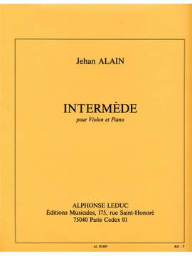 Jehan Alain: Intermede
