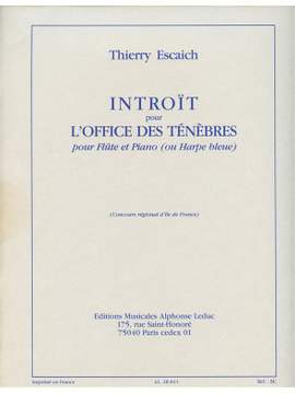 Thierry Escaich: Introït pour lOffice des Tenebres
