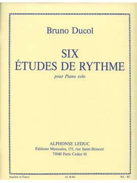 Ducol: 6 Etudes De Rythme