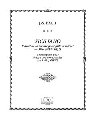 Johann Sebastian Bach: Sicilienne