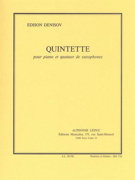 Edison Denisov: Quintette