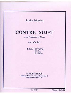 Sciortino: Contre-Sujet