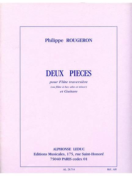 Philippe Rougeron: Philippe Rougeron: 2 Pieces