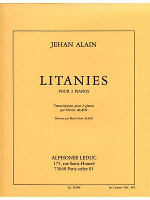 Jehan Alain: Litanies