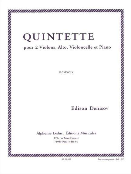Edison Denisov: Quintette
