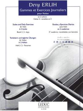 Devy Erlih: Scales and daily Exercises for Violin 2