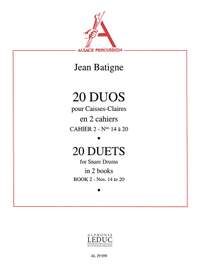 Jean Batigne: Jean Batigne: 20 Duos Vol.2: No.14 - No.20