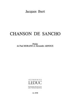 Jacques Ibert: Chanson De Sancho