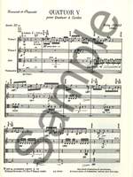 Betsy Jolas: Quatuor V Product Image