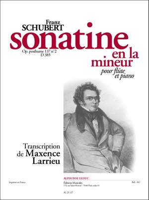 Franz Schubert: Sonatina Op.posth.137, No.2 in a minor