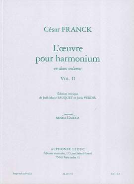 César Franck: L'Oeuvre pour Harmonium Vol.2