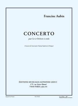 Francine Aubin: Francine Aubin: Concerto