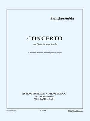 Francine Aubin: Francine Aubin: Concerto