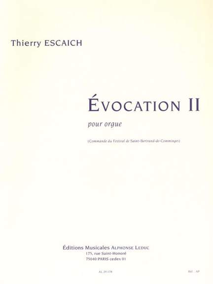 Thierry Escaich: Evocation Ii