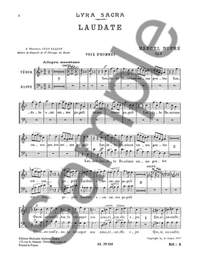 Marcel Dupré: Laudate Dominum Op. 9 No.4 (TB)