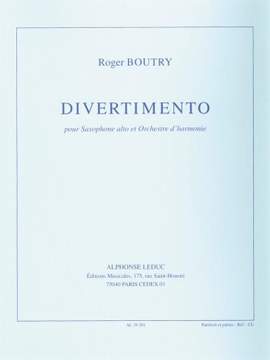 Roger Boutry: Divertimento