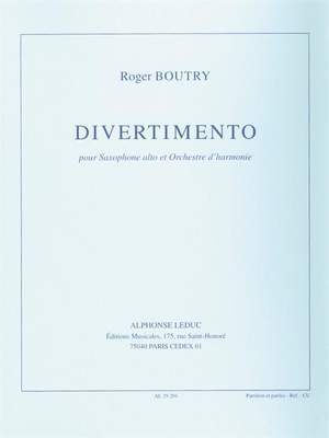 Roger Boutry: Divertimento