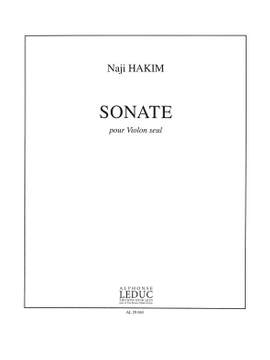 Naji Hakim: Sonate Pour Violon Seul