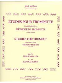 Mark McDunn_Harold Rusch: Etudes pour Trompette