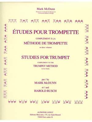 Mark McDunn_Harold Rusch: Etudes pour Trompette