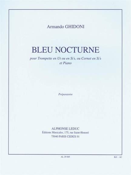 Armando Ghidoni: Bleu Nocturne