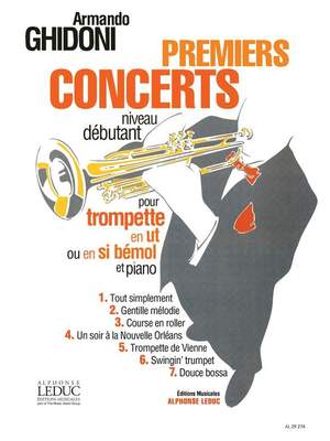 Armando Ghidoni: Premiers Concerts