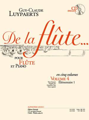 Guy-Claude Luypaerts: Guy-Claude Luypaerts: de la Flûte Vol.4