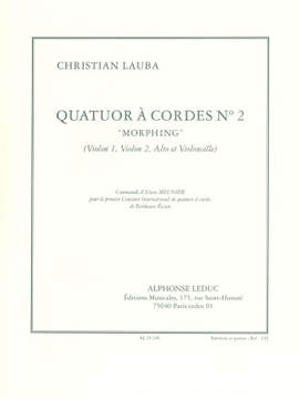 Christian Lauba: Quatuor A Cordes N02