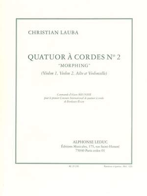 Christian Lauba: Quatuor A Cordes N02
