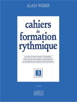 Alain Weber: Alain Weber: Cahiers de Formation rythmique Vol.3