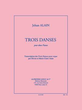 Alain J: Trois Danses (Transcription O. & M.-Claire Alain)